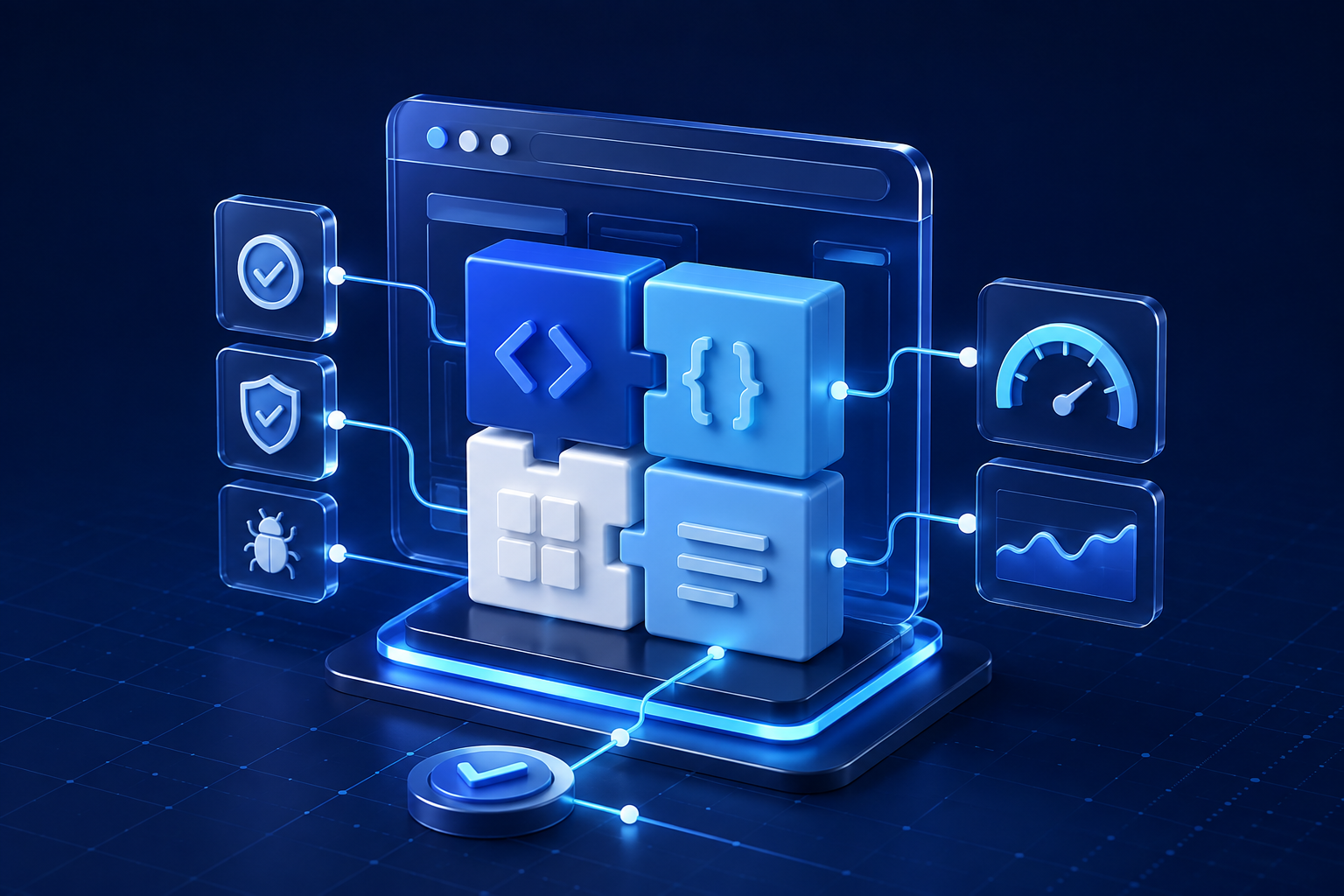Development & Testing process illustration